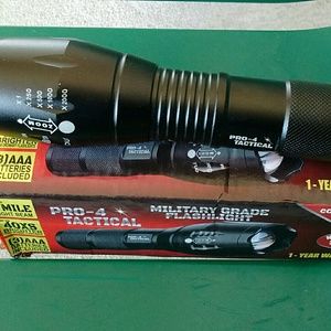MILITARY GRADE TACTICAL FLASHLIGHTS